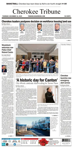Cover of Cherokee Tribune