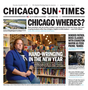 Cover of Chicago Sun-Times