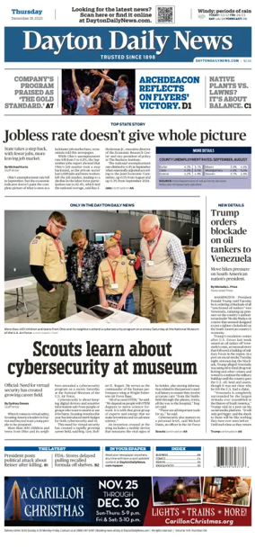 Cover of Dayton Daily News