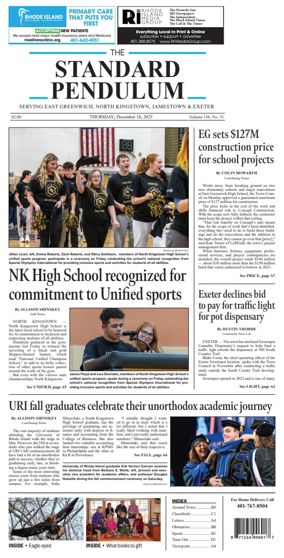 Cover of East Greenwich Pendulum