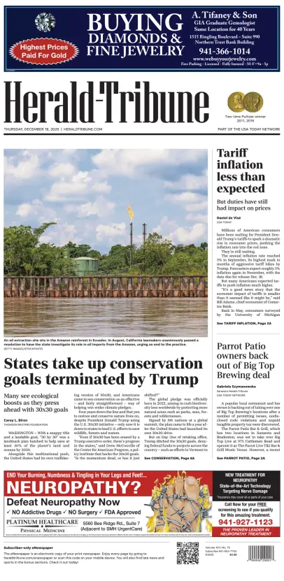 Cover of Herald-Tribune