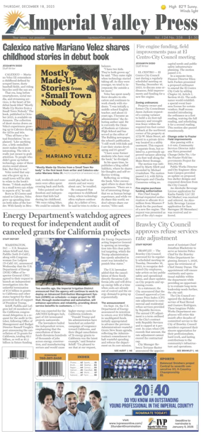 Cover of Imperial Valley Press