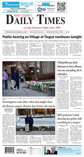 Cover of Kent County Daily Times
