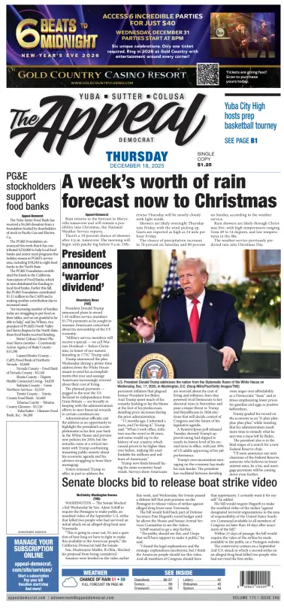 Cover of Marysville Appeal-Democrat    