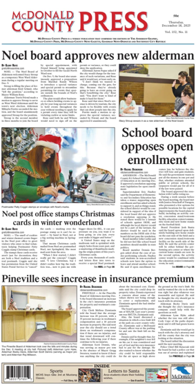 Cover of McDonald County Press