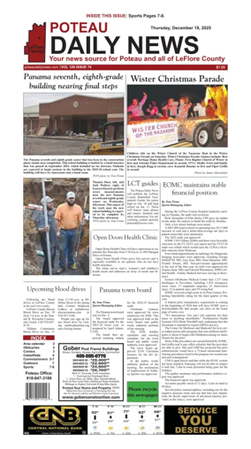 Cover of Poteau Daily News