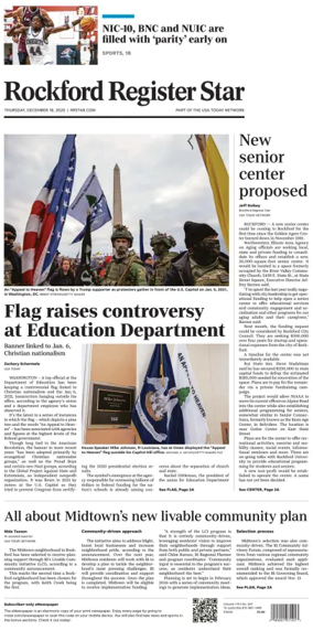 Cover of Rockford Register Star