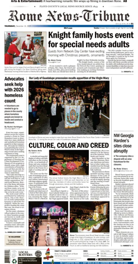 Cover of Rome News-Tribune
