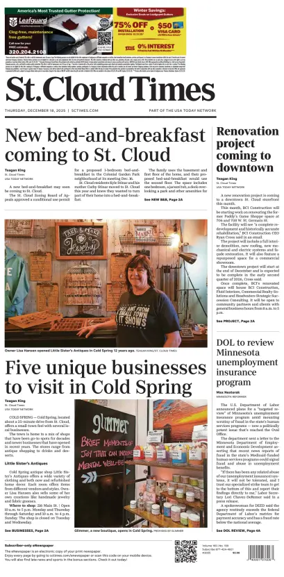 Cover of St. Cloud Times