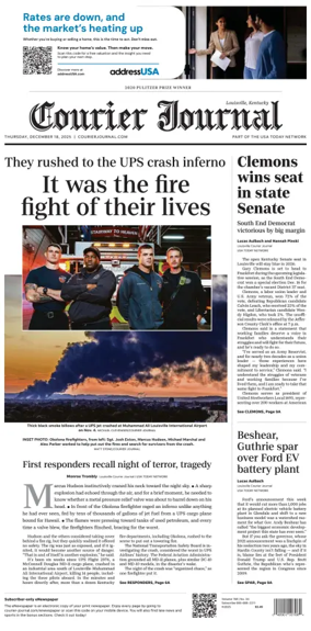 Cover of The Courier-Journal (Louisville)