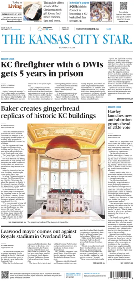 Cover of The Kansas City Star