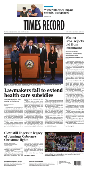 Cover of Times Record (Ft. Smith Southwest)