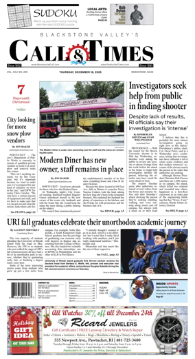 Cover of Woonsocket Call