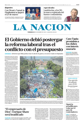 Cover of La Nacion