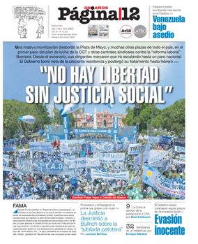 Cover of Pagina 12