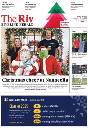 Cover of The Riverine Herald