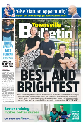Cover of Townsville Bulletin