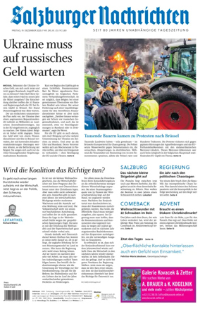 Cover of Salzburger Nachrichten
