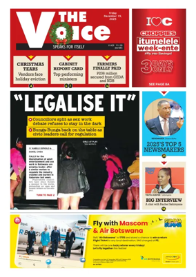 Cover of The Voice (Botswana)