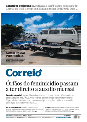 Cover of Correio da Bahia