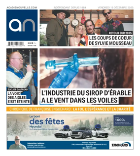 Cover of Acadie Nouvelle