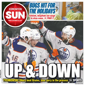 Cover of Edmonton Sun