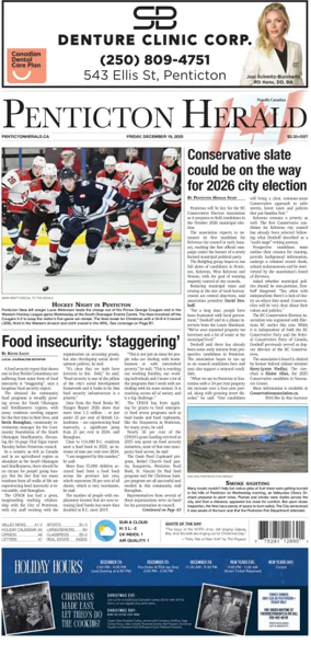 Cover of Penticton Herald