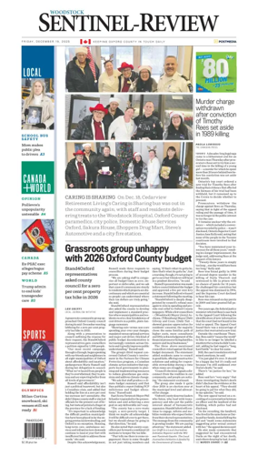 Cover of Sentinel-Review (Woodstock)