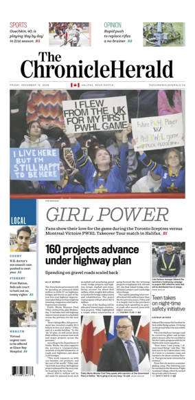 Cover of The Chronicle Herald (Metro)