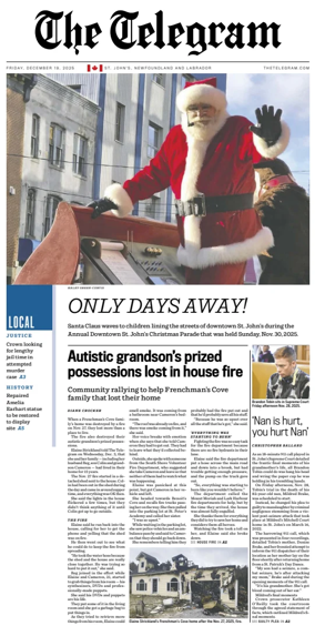 Cover of The Telegram (St. Johnâ€™s)