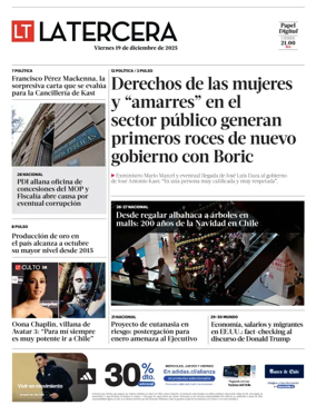 Cover of La Tercera