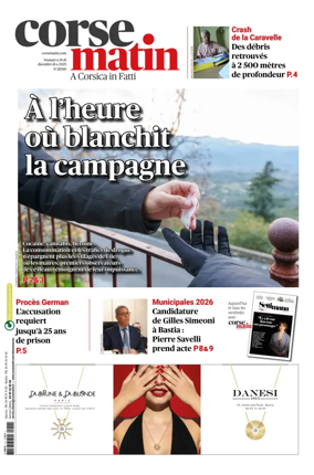 Cover of Corse Matin