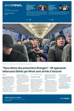 Cover of EuroNews (French Edition)