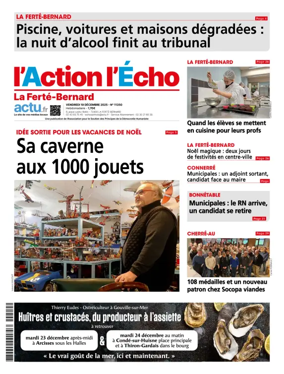 Cover of l'Action l'Echo (La Ferte-Bernard)