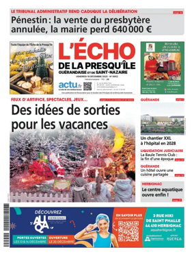 Cover of L'Écho de la Presqu'île (PG)