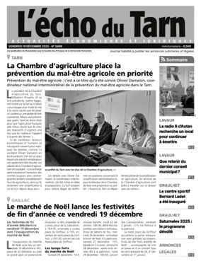 Cover of L’echo du Tarn