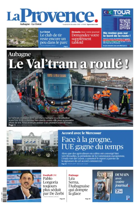 Cover of La Provence Aubagne-La Ciotat