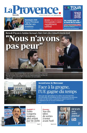 Cover of La Provence Marseille
