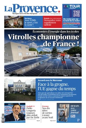 Cover of La Provence Martigues-Istres-Vitrolles-Marignane