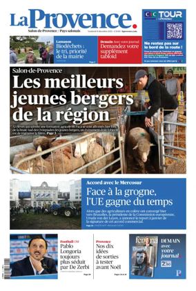 Cover of La Provence Salon-de-Provence / Pays salonais