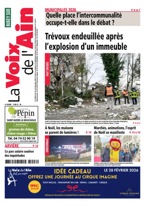 Cover of La Voix de l’Ain Belley