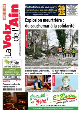 Cover of La Voix de l’Ain Bords de Saone