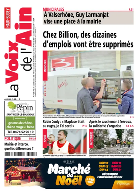Cover of La Voix de l’Ain Oyonnax