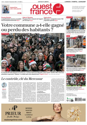 Cover of Ouest-France (Lannion / Paimpol / Guingamp)