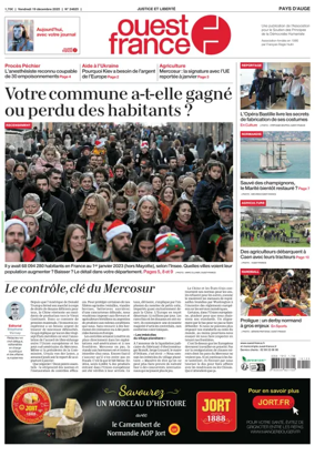 Cover of Ouest France (Pays d'Auge)