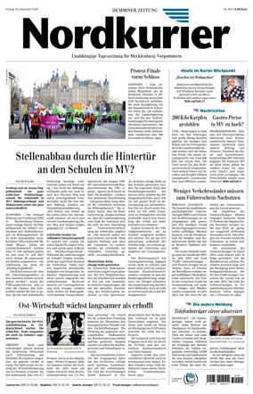 Cover of Demminer Zeitung