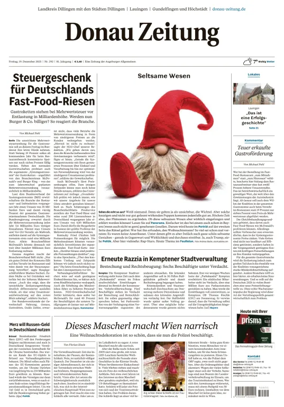 Cover of Donau Zeitung