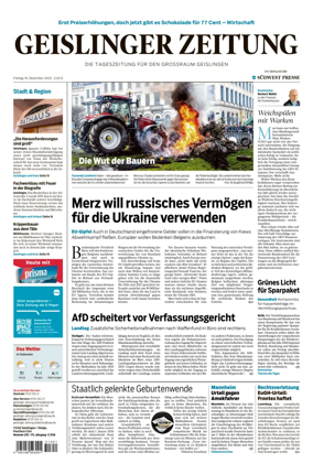 Cover of Geislinger Zeitung