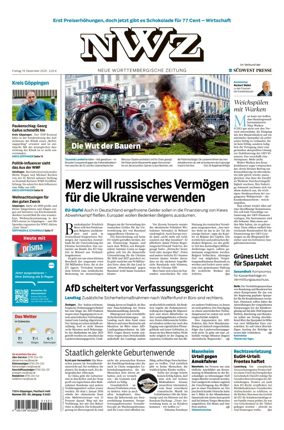 Cover of NWZ  (Göppinger Kreisnachrichten)