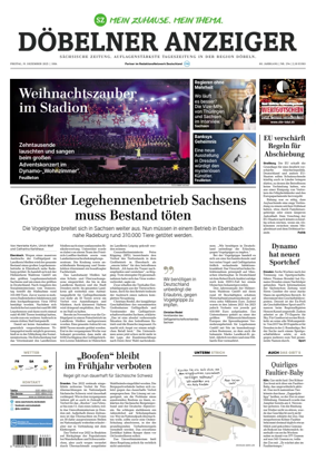 Cover of Sachsische Zeitung (Dobeln)